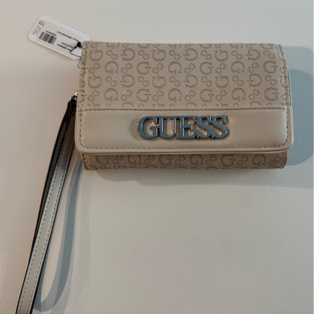 Guess Tan and Cream Wallet